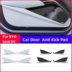 For BYD Seal EV Car Door Anti Kick Pad Leather Anti-Scratch Car Door Edge Protective Sticker Car Interior Decal Accessories