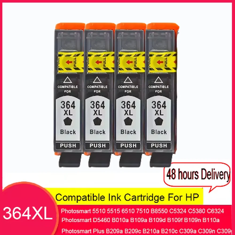 364XL Ink Cartridge Compatible for HP 364 Photosmart 5510 5515 6510 B010a B109a B209a 3070A 3520 3522 4620 5511 5512 Printer