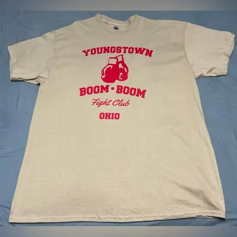 Boom Fight Club Youngstown Ohio Boxing T Shirt Men Äôs XL