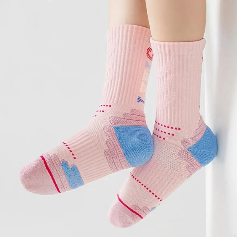 1 Pair Childrens Sports Sock with Enhances Durability and Breathability Ankle Protections Sock for Sports Enthusiasts