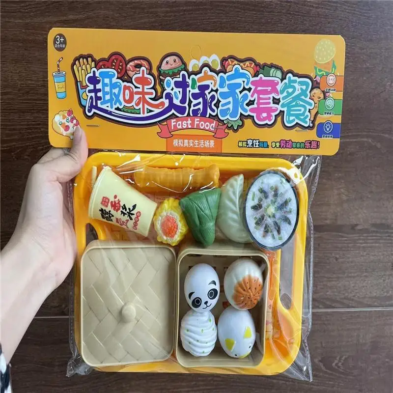 Pretend Fruit Vegetable Cutting Toy Set Smooth Edge Food Play Kit for Toddlers Parent-child Interactive Playtime Learning