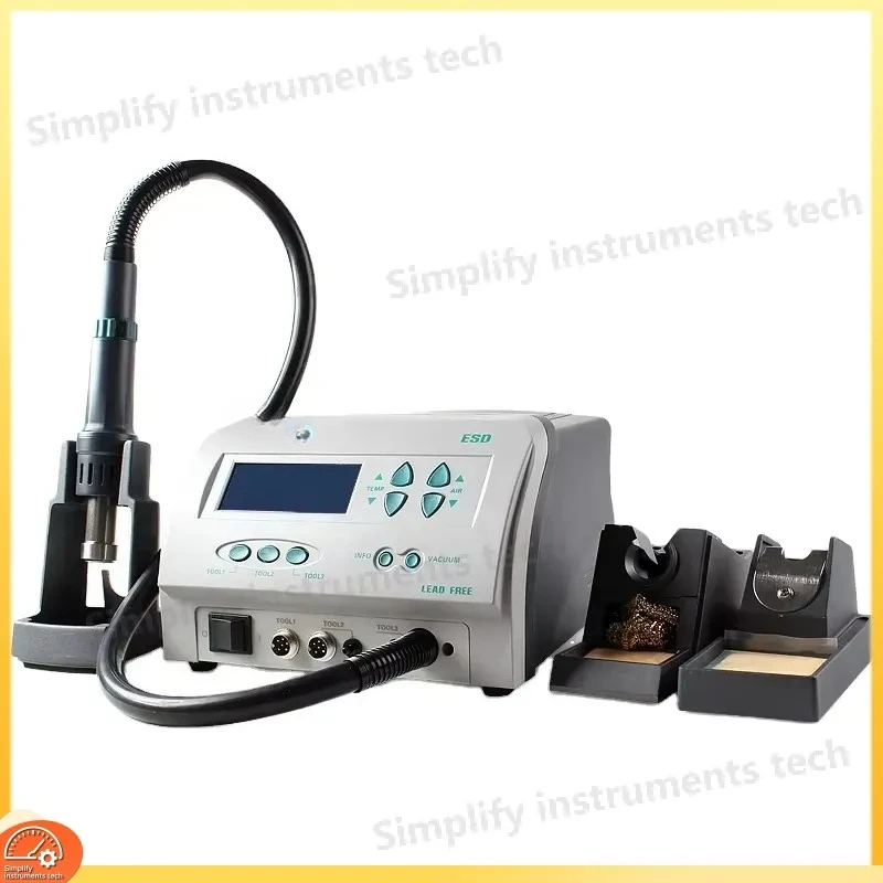 1300W BGA Rework Station SMD Hot Air Gun Welding Repair System Fast Smart Heating Tool for PCB Motherboard Phone Laptop