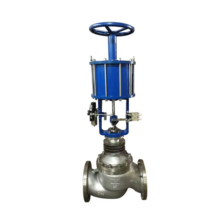 

Spring Piston Actuator Compact Single Seat Valve ZJHS Pneumatic Piston Control Valve Steam