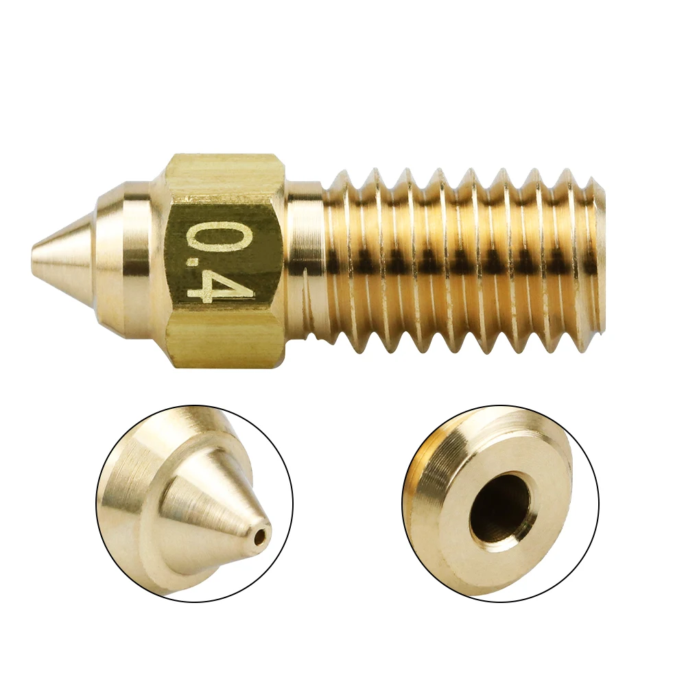 ELEGOO Neptune 4 Nozzle Brass/MY Bimetallic High-Speed Nozzle For Elegoo Neptune 4 pro 3d printer Nozzle 0.4mm