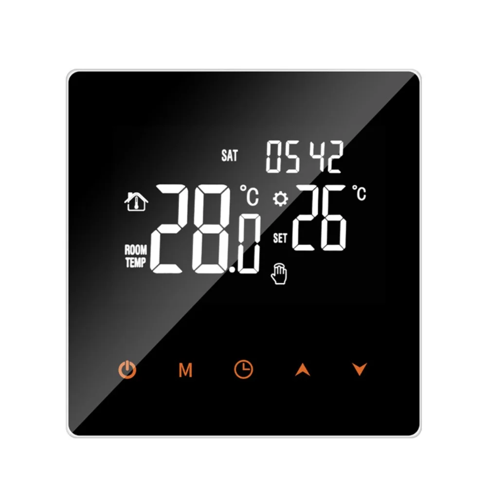 1PCS Smart WiFi Underfloor Heating Thermostat With LCD Screen & Child Lock Safety Temperature Controller Smart Thermoregulator