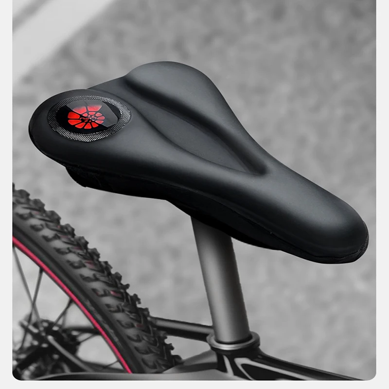 

Bicycle Seat Cover for Men and Women Road and Mountain Bike Accessories Silicone Sponge Cycling Seat Cover Enlarged