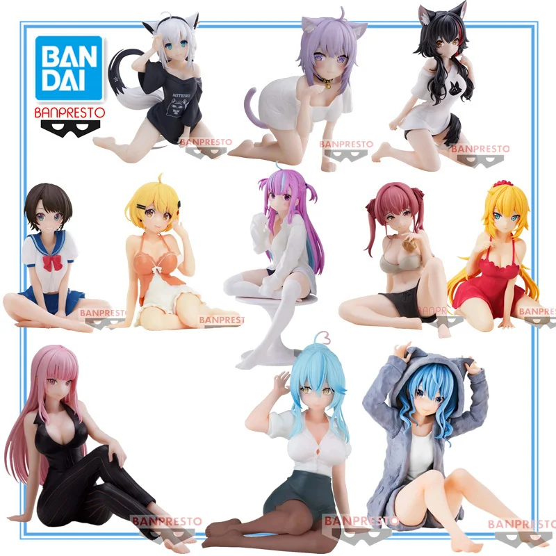 

Оригинальная фигурка Banpresto Relax Time Hololive IF Shirakami Fubuki Ookami Mio Yozora Mel Akai Haato аниме экшн-модель