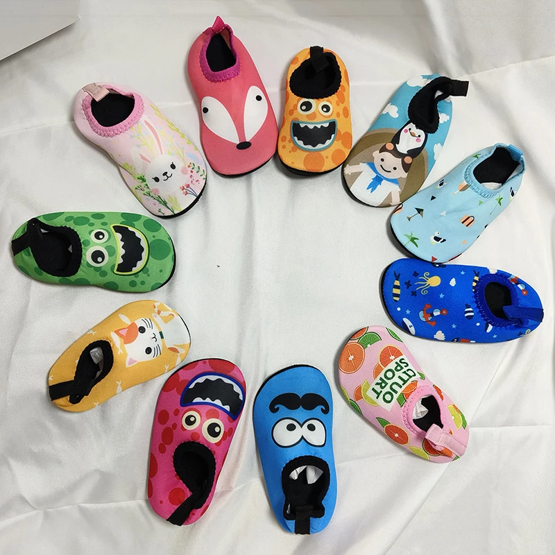 New Children Swimming Aqua Barefoot Shoes Baby Girl Surf Fishing Diving Indoor Outdoor Boy Kids Beach Water Sports Sneakers