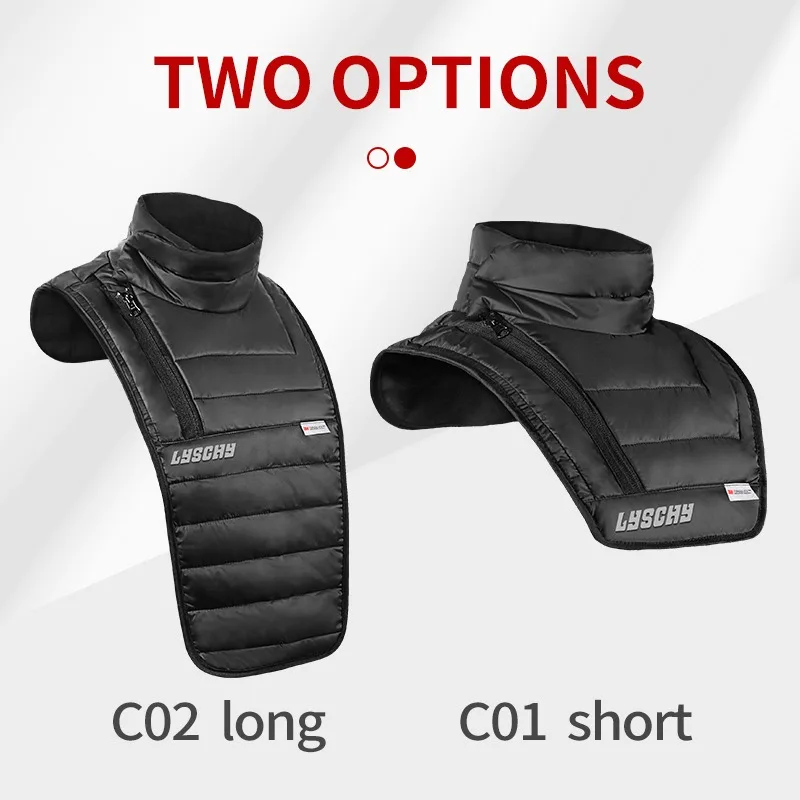 Winter Motorcycle Neck Scarf Windproof Warm Ski Face Mask Cover for Riding Soft Fleece Cold Weather Protective Gear One Size