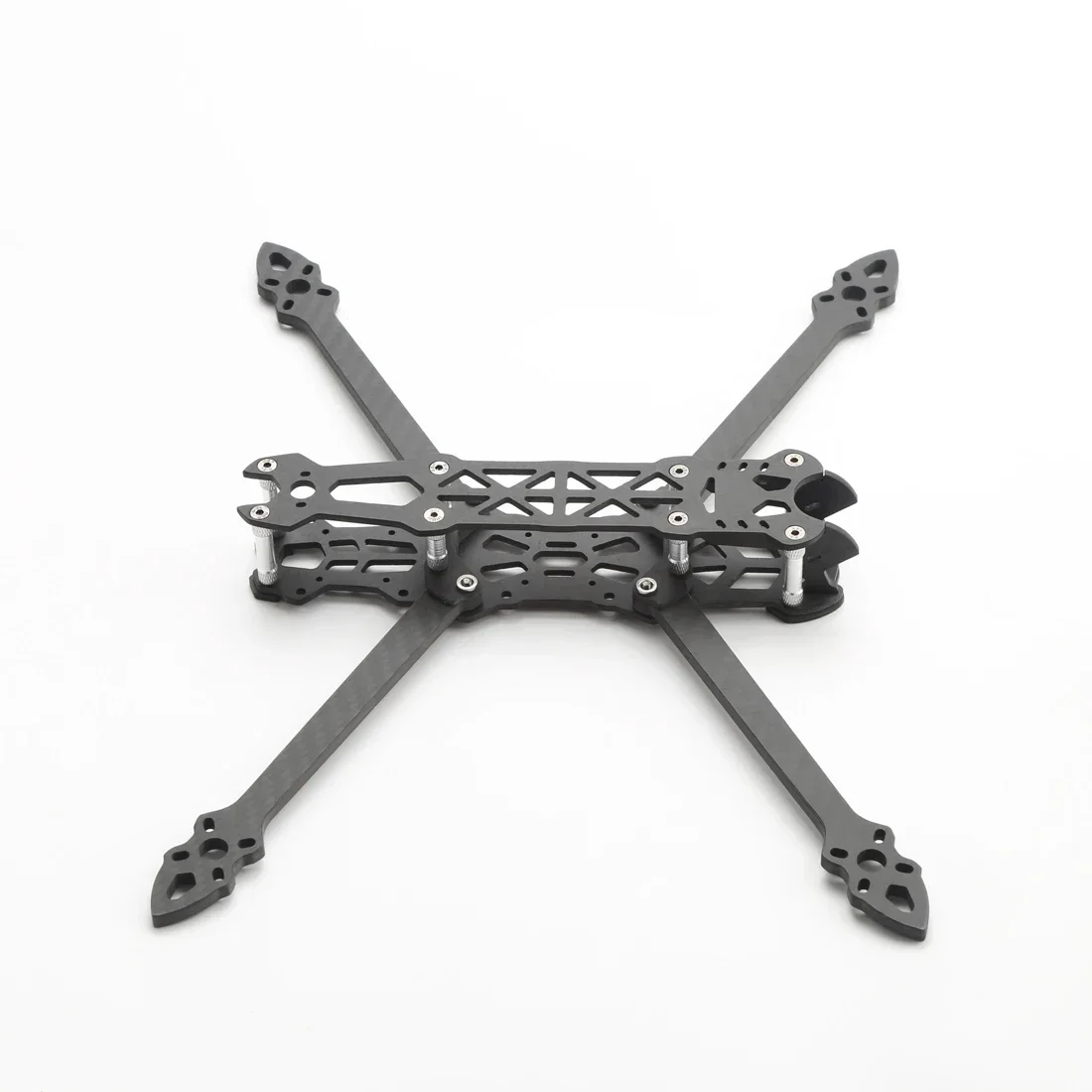 Mark4 8 polegadas Quadcopter Frame Set 375mm 3K Fibra de Carbono 5mm Armas DIY FPV RC Racing Drone Peças Freestyle