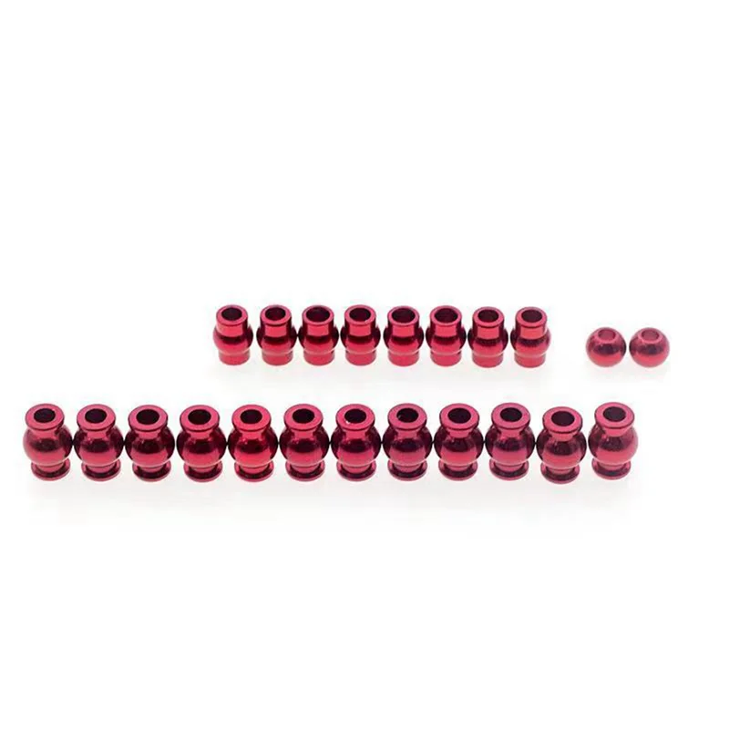 AS96-Compleet 110 Stuks Aluminium Pivot Balhoofd Set Voor Arrma 1/10 4X4 Graniet Big Rock Senton Typhon Upgrade Onderdelen