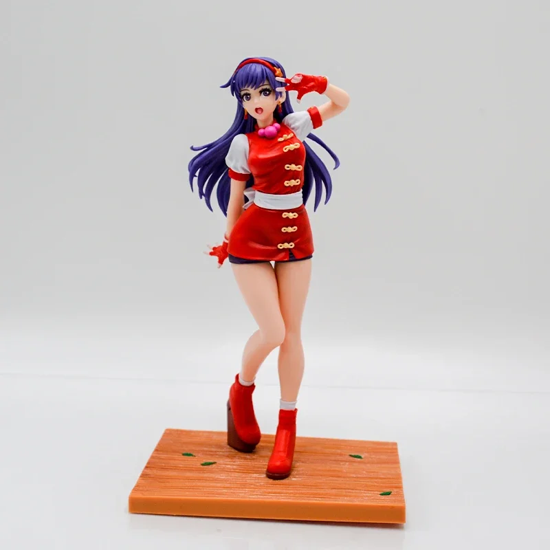 21cm The King of Fighters Athena Asamiya Anime Girl Figure THE KING OF FIGHTERS '98 Iori Yagami Action Figure Model Doll Toys