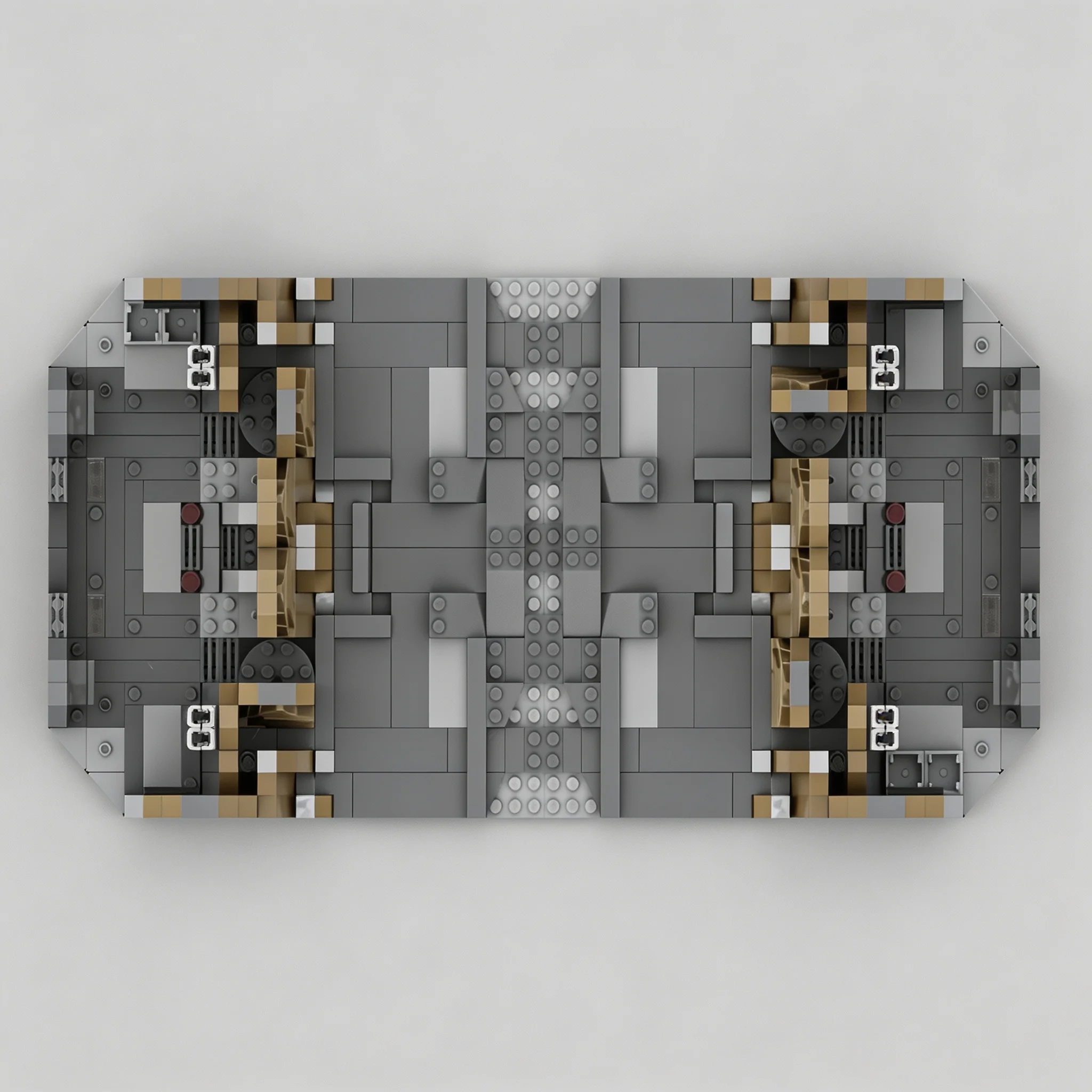 749pcs MOC Imperial Secret Base V3.0 - Alternate Build 75386-1 Paz Vizsla Moff Gideon Battle Mandalore Model Building Blocks Toy
