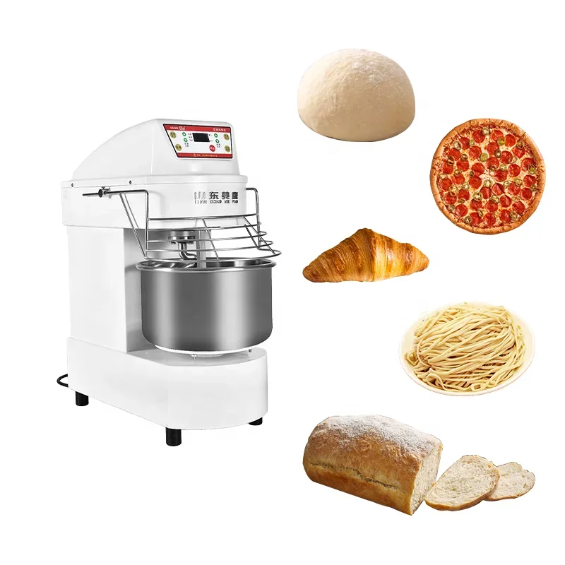 MHS spiral industrial dough mixer bread machines kneading machine electric commercial dough kneader