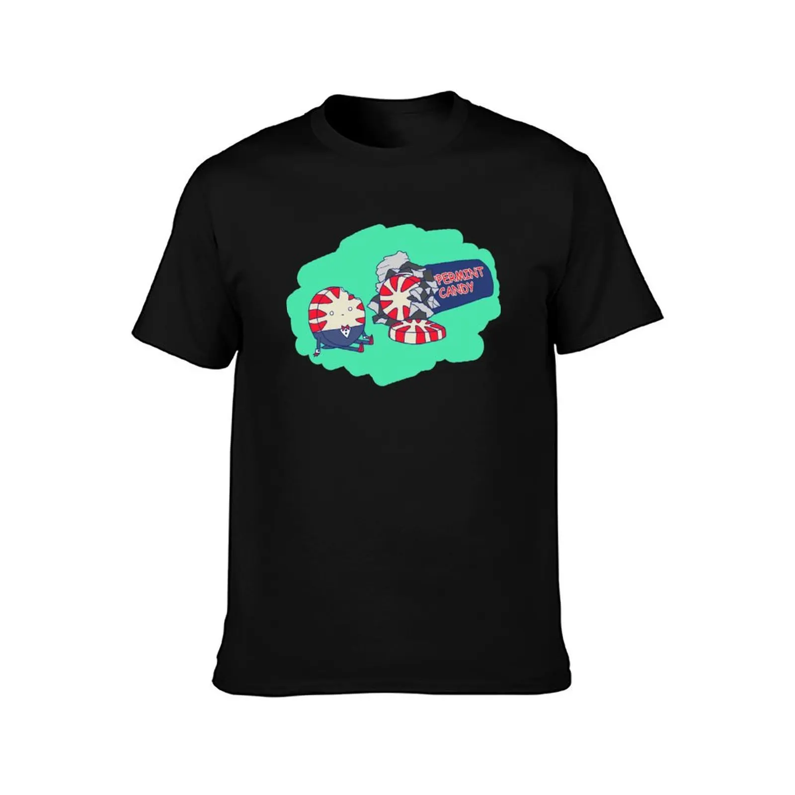 Peppermint Butler T-Shirt Breathable Mesh Panel T-Shirt