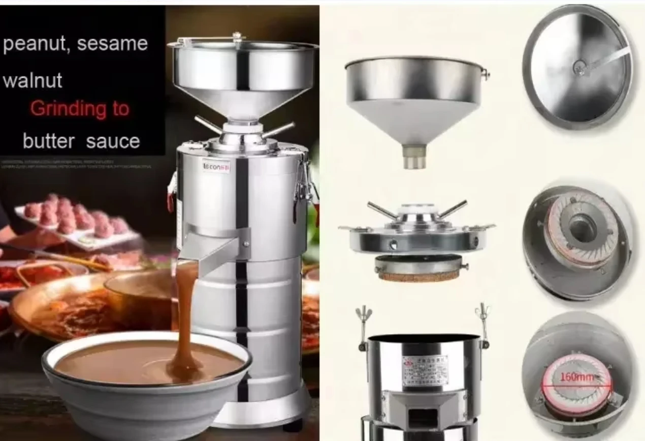 

Заводской поставщик Многофункциональная коммерческая мелкомасштабная машина для производства арахисового масла и масла ши