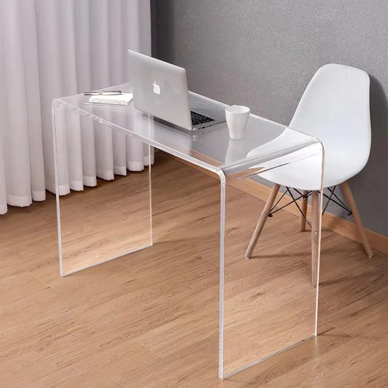 

Factory Price Writing Table Office Desk Console Table Computer Clean Acrylic Desk Tables