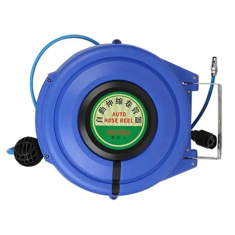 Air Drum Automatic Telescopic Coiler Recovery PU Clip Pipe 12 8MM Air Duct Automobile  Pneumatic Tools