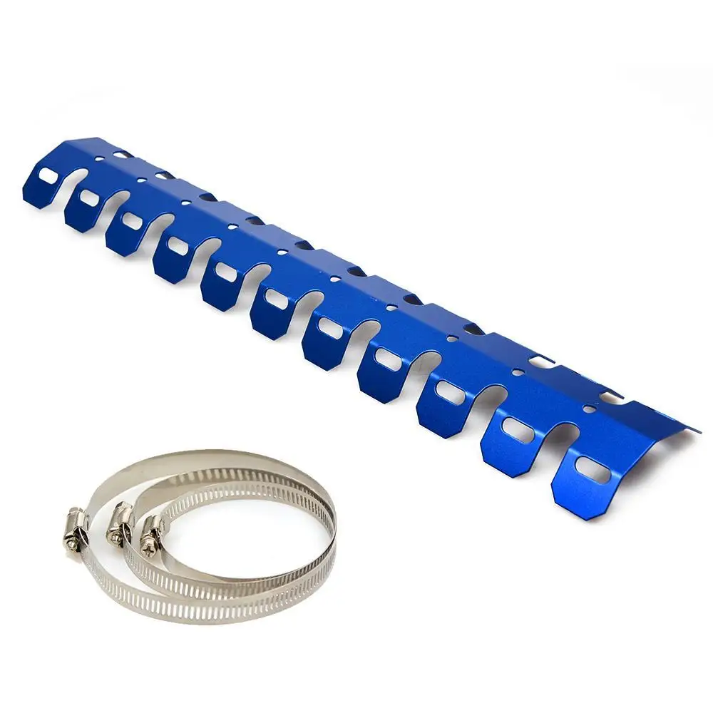 Cnc 25cm-49cm Auspuffs chutz Schall dämpfer Rohrs chutz abdeckung Hitzeschild für Honda Cr 80 85 crf 250r 250x 450r 450x