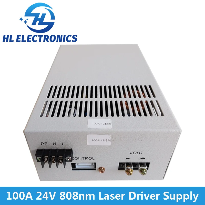 100A 24V 808nm Diode Laser Driver Supply For 808nm Diode Laser Hair Removal Machine