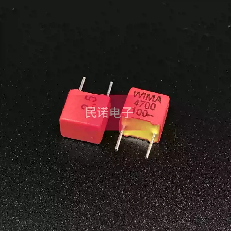 10-100pcs brand new WIMA capacitor FKP2 100V 0.0047UF 100V 472 4700PF with a pin spacing of 5mm