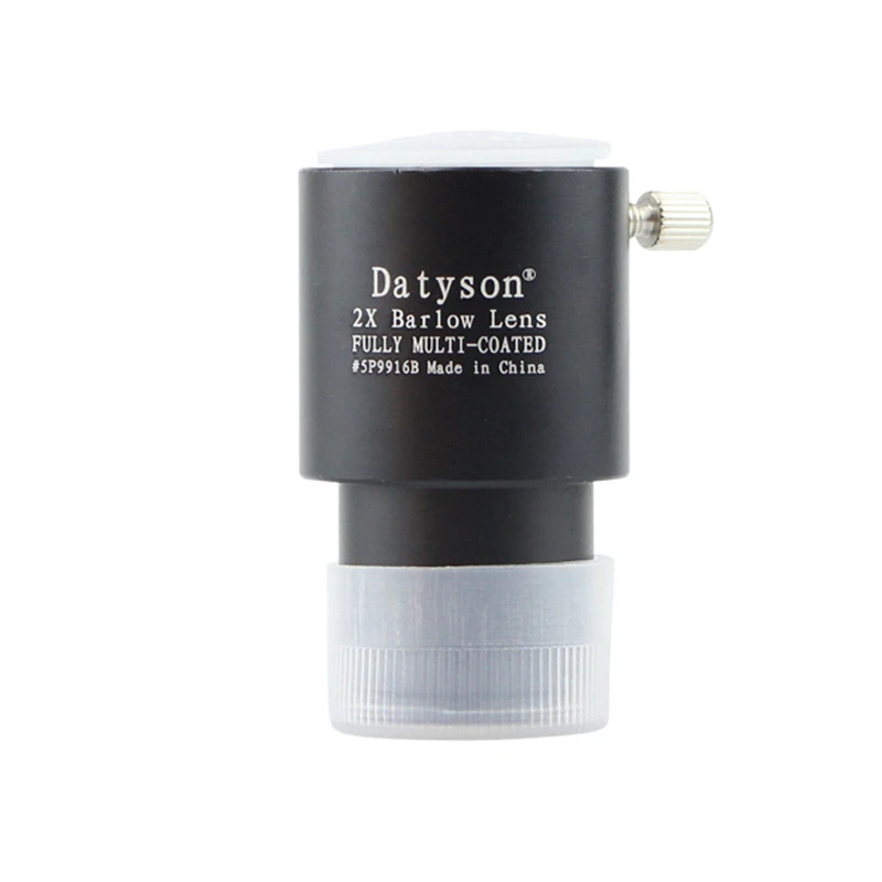 Datyson Astronomical Telescope Accessories 0.965 Inches 2X Multiplier Barlow Lens All Metal Optical Glass