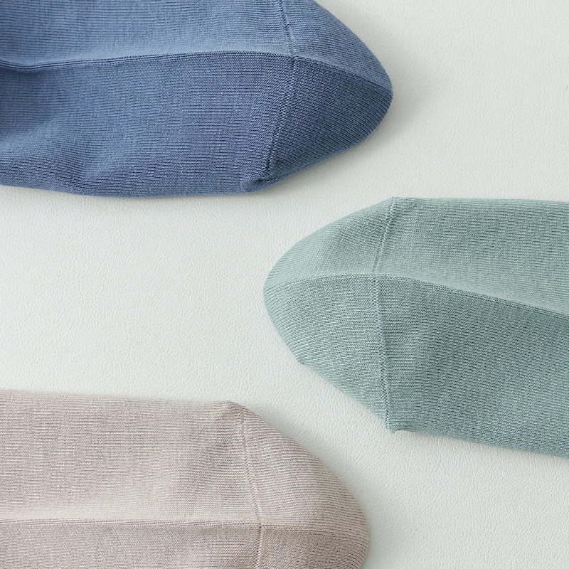 5 Paar Herren-Baumwollsocken, kurz, hochwertig, neu, lässig, atmungsaktiv, antibakteriell, Herren-Knöchelsocken, schwarz-weiß, Business-Socken – Detail 13
