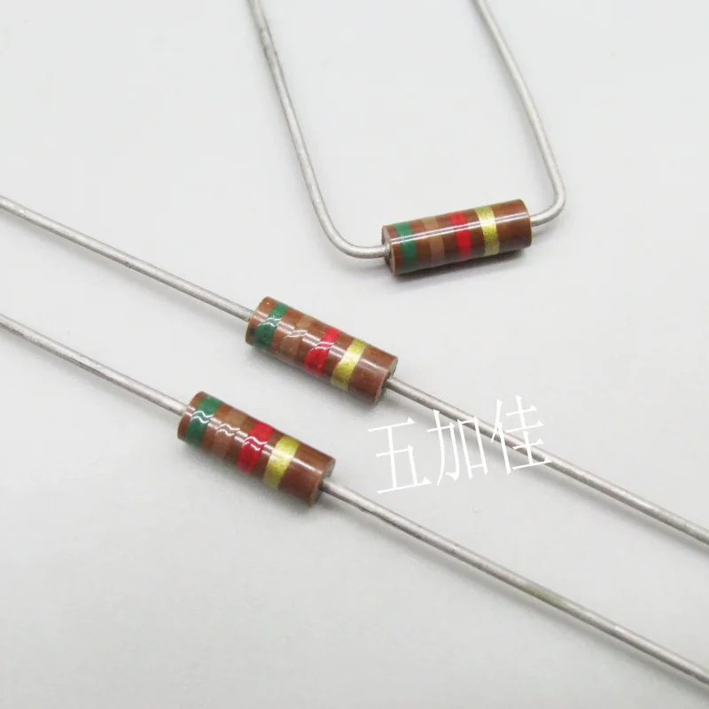 10-100pcs RC20GF512J 1/2W 5.1K 5% imported antique authentic solid core carbon core non inductive resistor
