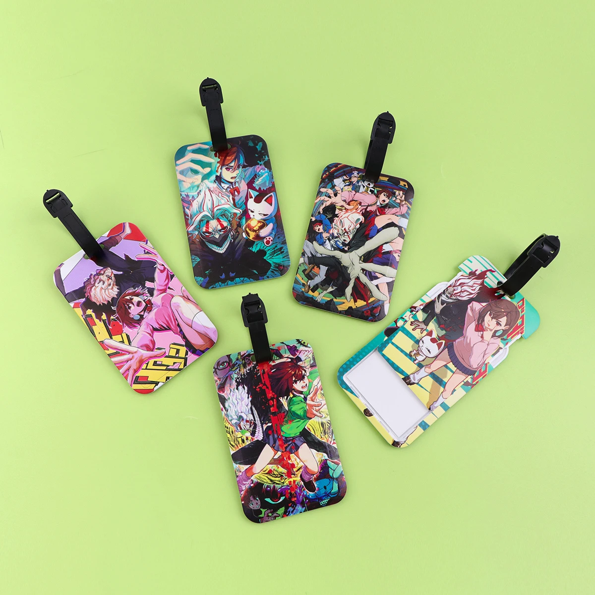 Mnaga البلاستيك الأمتعة العلامة حقيبة ظهر رائعة على ظهره مكافحة خسر قائمة حامل بطاقات التعريف الشخصية موضة إكسسوارات الأمتعة هدايا للأصدقاء