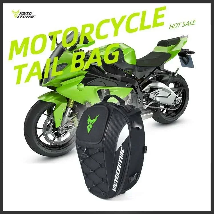 Heren koolstofvezel motorhelmtas waterdichte moto rugzak uitbreidbare motorbagage koffer reistas 30-48l