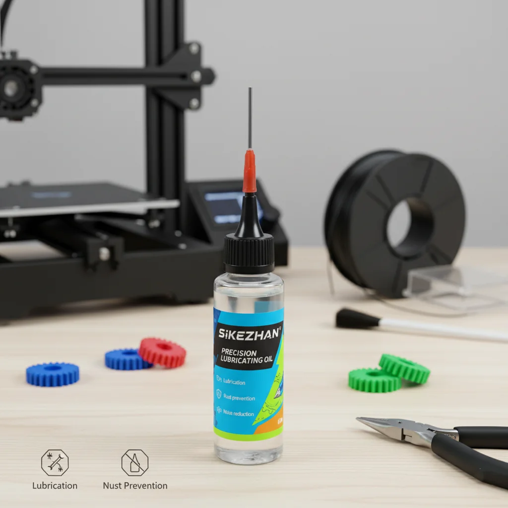 زيت تشحيم دقيق للطابعة ثلاثية الأبعاد، مزيت طرف الإبرة، السكك الحديدية الخطية/المسمار الرصاص/مكمل التشحيم، الحركة السلسة، حماية الصدأ #2