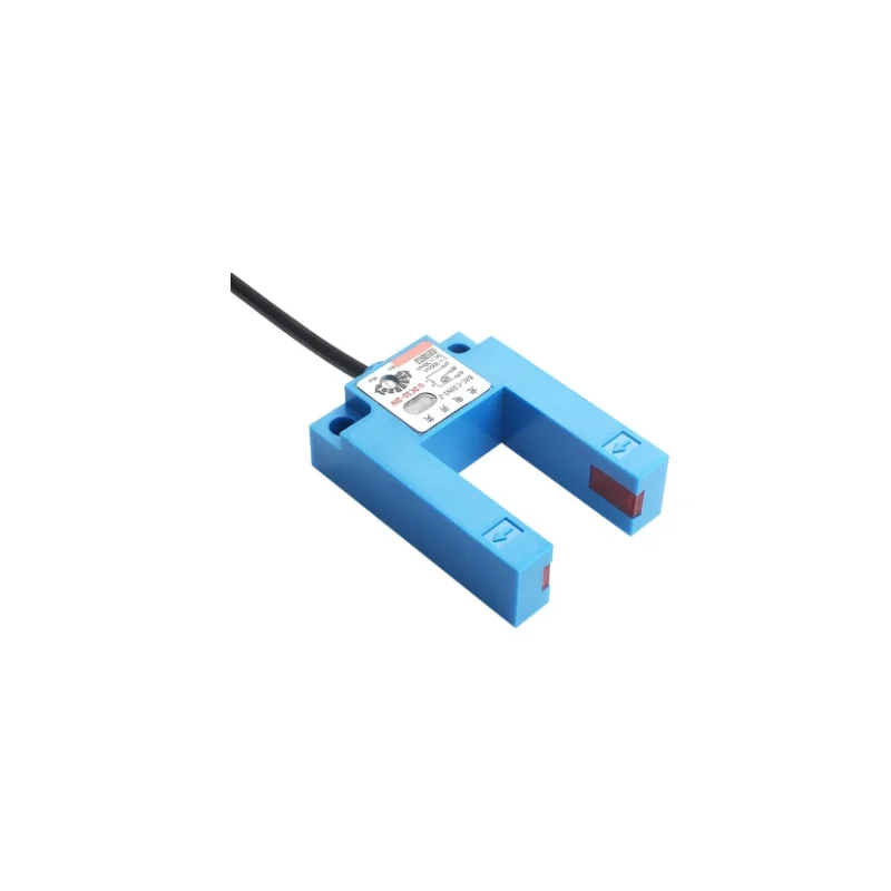 Through-beam photoelectric switch sensor NPN PNP 10-30V detection distance 50mm Adjustable