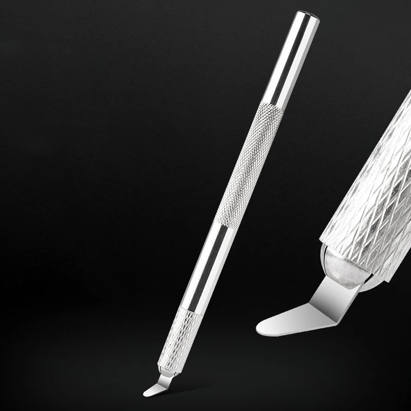 1 pz coltello di separazione LCD curvo con lama piede di porco schermo telaio staffa rimozione smontaggio spudger strumenti di riparazione del telefono cellulare
