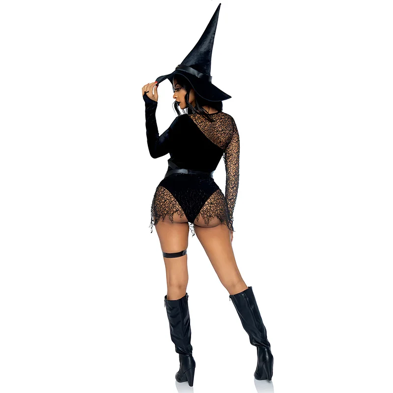 Sexy Demon Cosplay Costumes Women Halloween Witch Role Playing Uniform Seduction Party Nightclub Performance Show Stage Wear