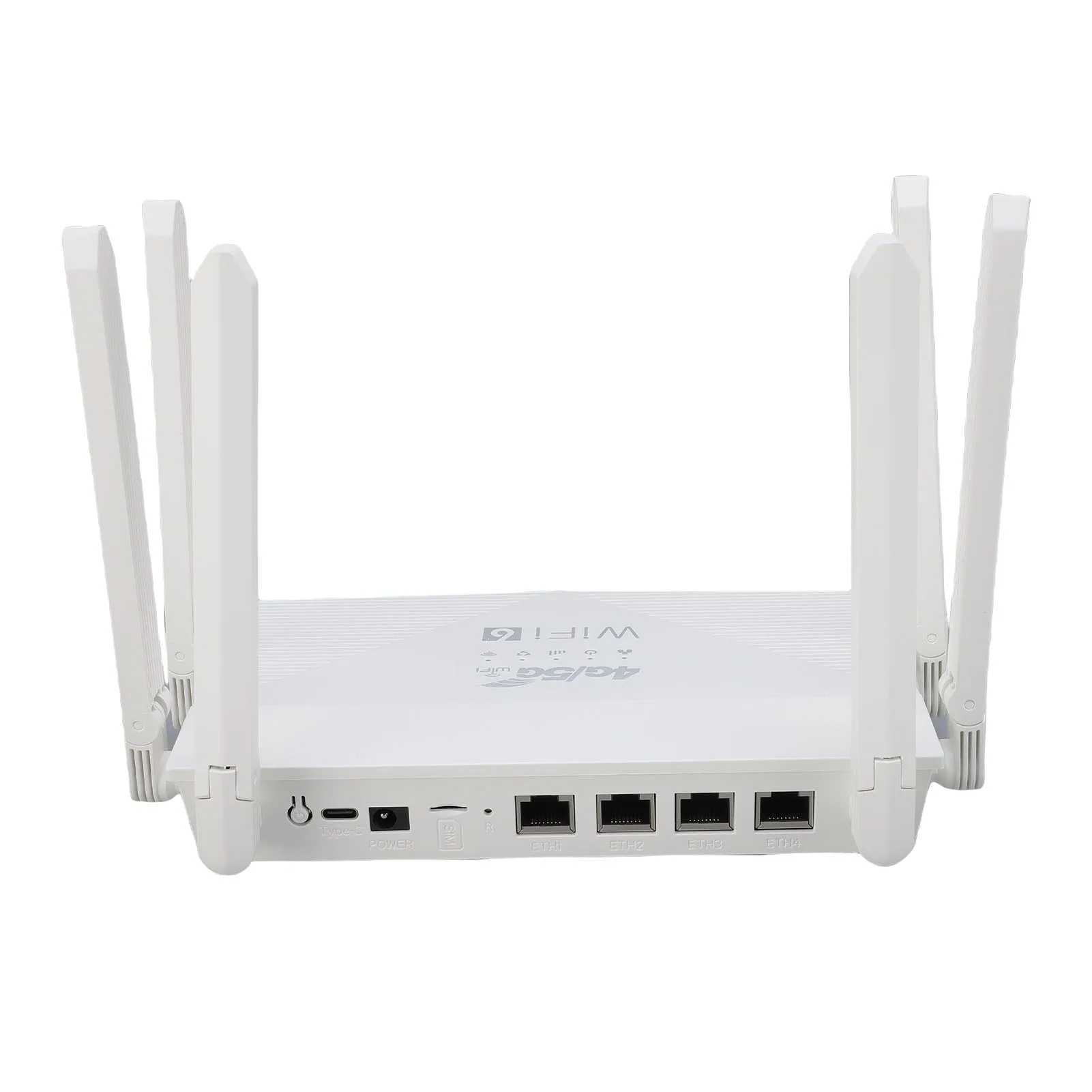 Kabelloser Internet-Router WLAN-Router WiFi6 4G CPE LTE 300Mbps 6 Antennen Kabelloser Internet-Router mit SIM-Kartensteckplatz