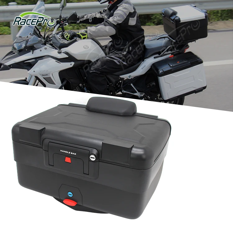 

New upgradeable Extensible capacity Motorcycle trunk / Universal Top Case Aluminum Motorcycle Storage Rear Aluminum Top Box