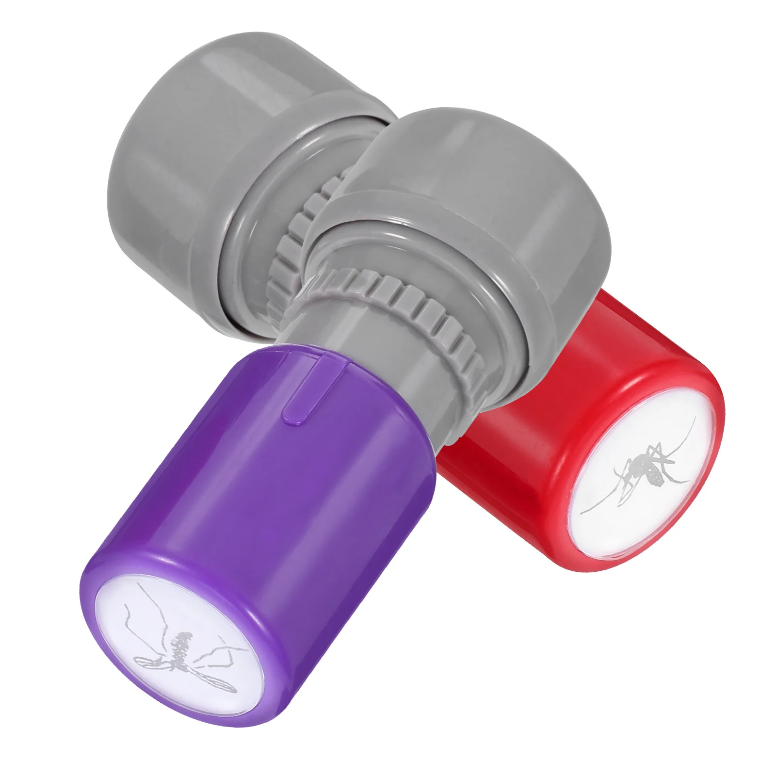 2 قطعة ختم البعوض وهمية التحبير الذاتي المزحة جهاز تصميم واقعي للنكات الحيل المهرجانات متعة مفاجأة التبعي