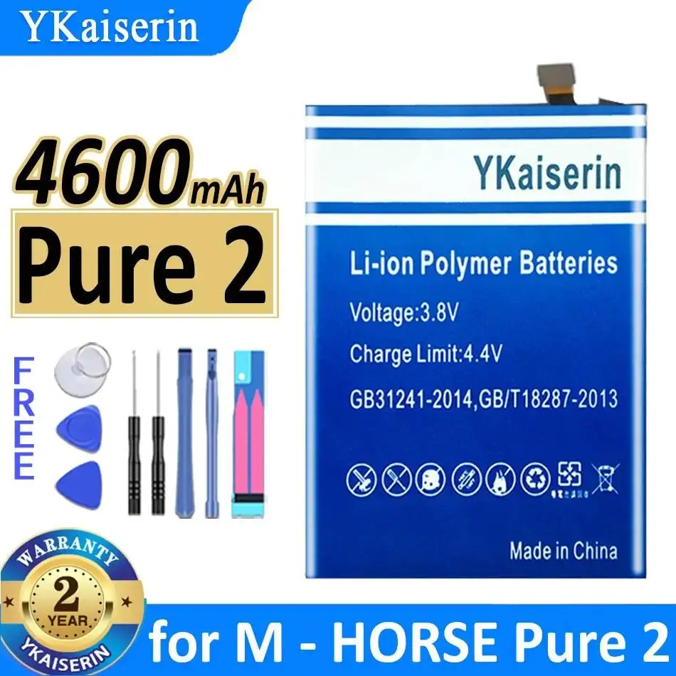 

Аккумулятор для мобильного телефона M-Horse Pure 2, премиум-класса, 4600 мАч