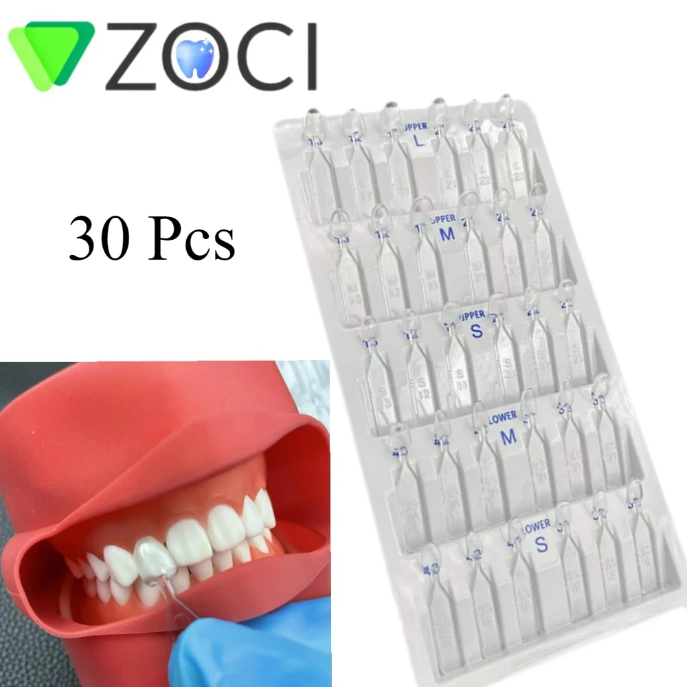 Dental Veneer Mould Front Teeth Beauty Veneers Autoclavable for Anterior Front Teeth Aesthetic Fast Quick Teeth Whitening Tool