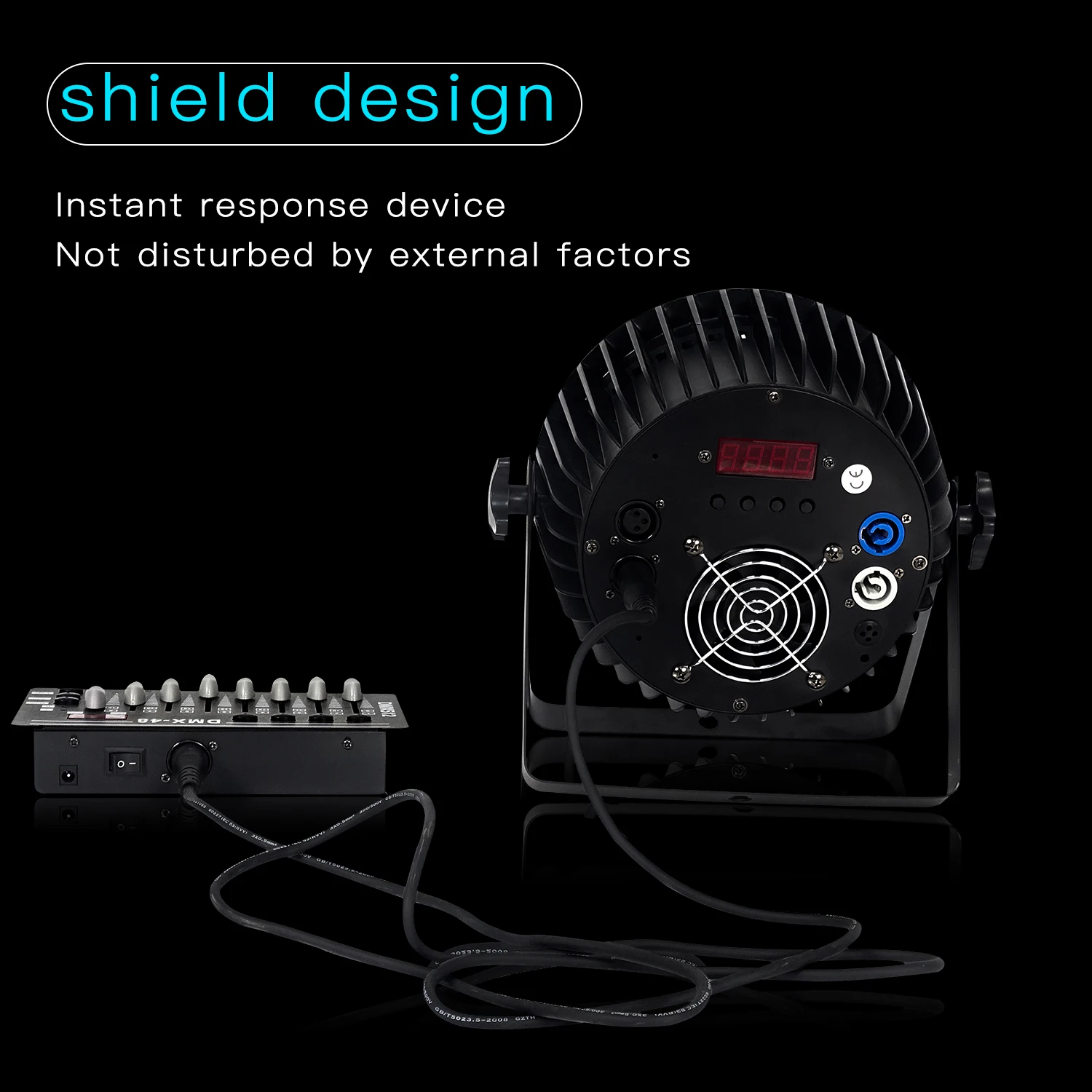 10pcs  Stage Light DMX Cable, 3-pin Signal Connection, DJ Stage Light Accessories, Par ,Bar, Moving Head Spotlight, 1m, 2m, 3m,