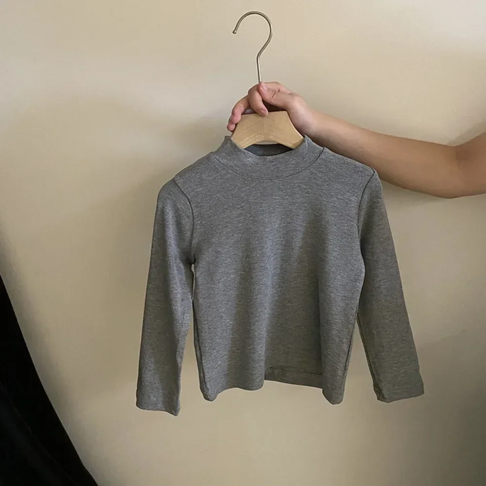 Bär Führer Herbst Mode Neue kinder Drei Stück Set Frühling Koreanische Version Grau Mädchen Kleidung Lange Ärmeln Top + weste + Hosen – Detail 7