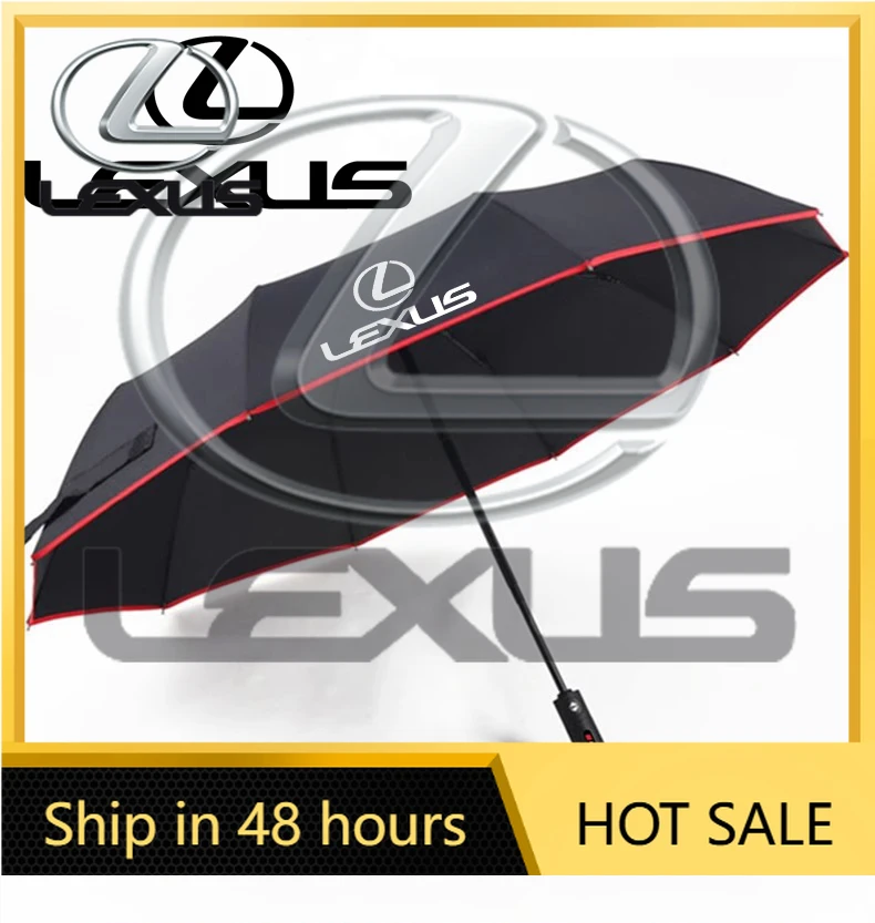 

2026 Hot Interior Stickers Car Automatic Folding Windproof Sunshade Umbrella Lexus F Sport ES200 ES300 RX300 GS250 GS300 IS300 C