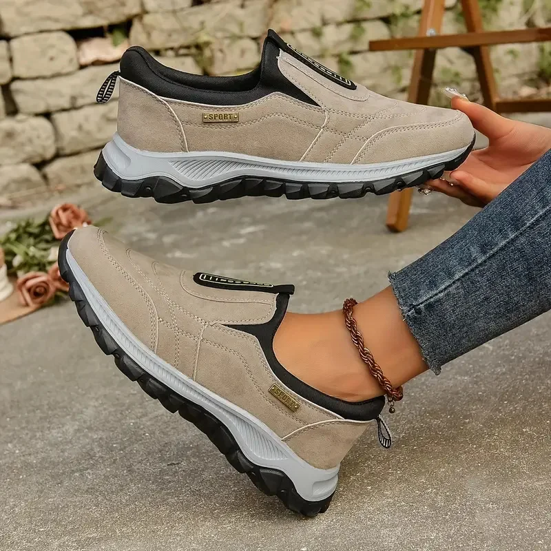 2024 Nieuwe Casual Schoenen Vrouwen Mode Sneakers voor Vrouwen Comfortabele Outdoor Slip op Casual Wandelschoenen Vrouwen Zapatos De Mujer