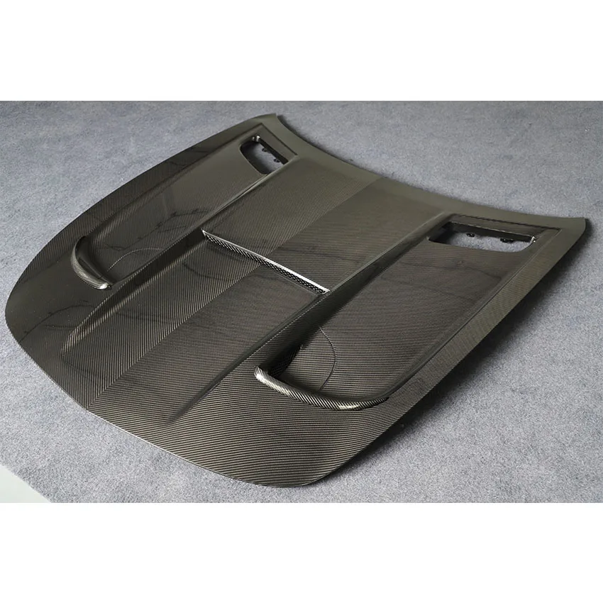 Auto Parts Black Series Style Dry Full Carbon Fiber Bonnet Hood For Mercedes Benz AMG GT GTS Carbon Hood Body Kit