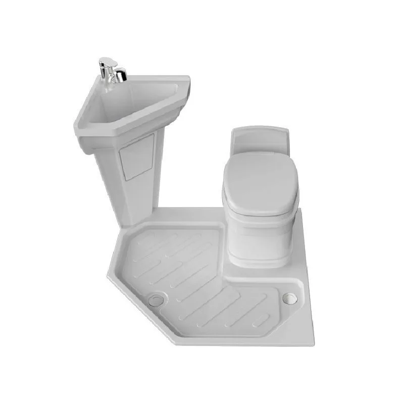 

Shower room chassis, with wash basin, toilet RV universal
