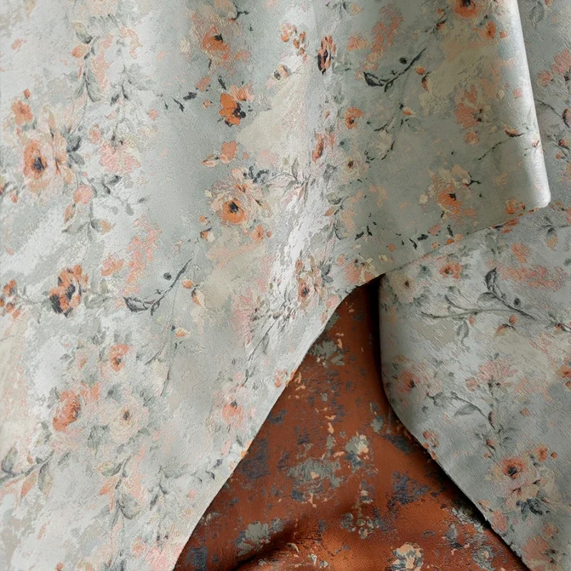 

Жаккардовая ткань, новое платье в китайском стиле, платье Cheongsam, дизайнерское платье из полиэстера, ткань для шитья одежды своими руками на метр