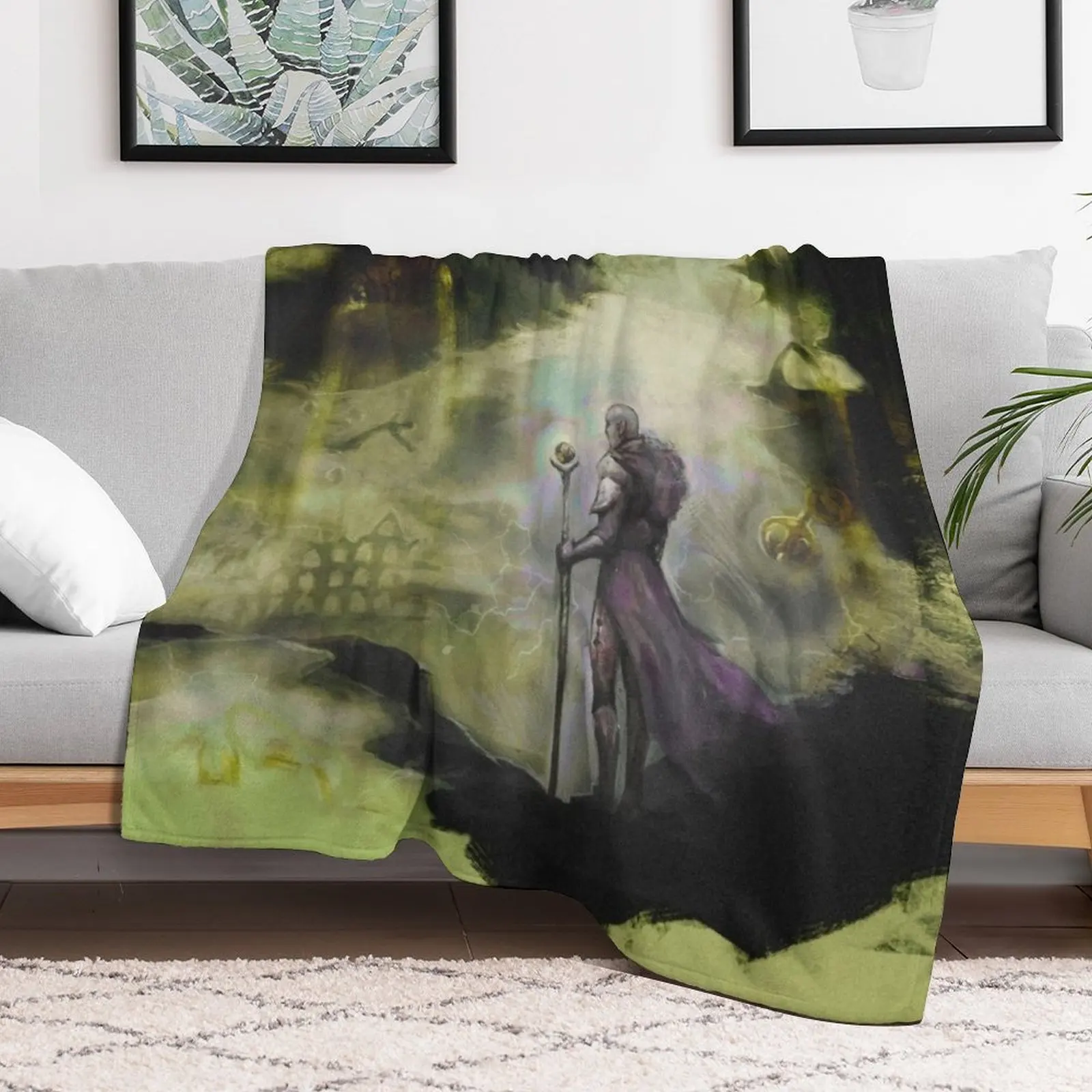 New Here Lies the Abyss Throw Blanket Hairys Comforter for babies Blankets