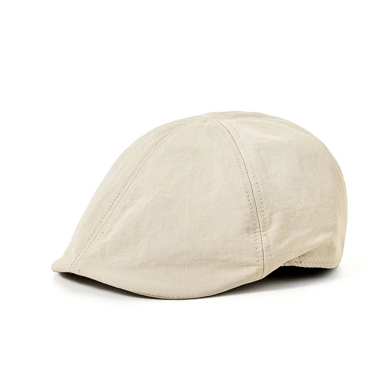 Cap for Women Men Newsboy Hat Nylon Light Weight Sun Protection Accessory Summer Spring Autumn Outdoor Painter