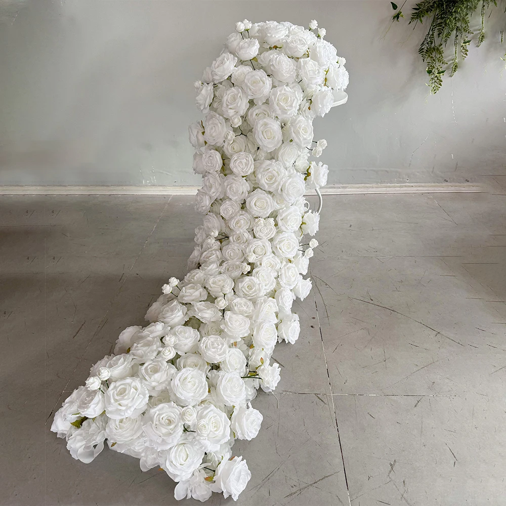Rangkaian Bunga Mawar Buatan P - Home Decor Garland ulasan dan harga