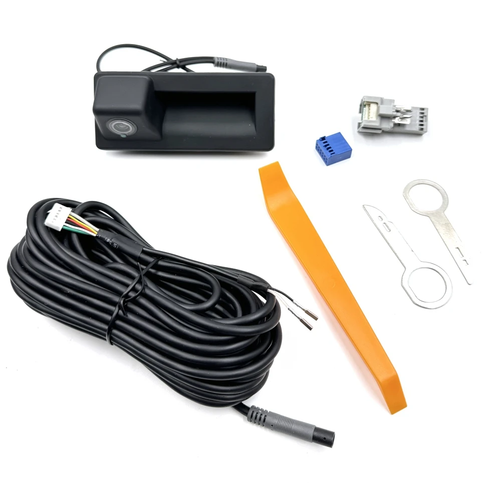 

Камера заднего вида Aftermarket Plug & Play Highline Canbus с динамическим обнаружением для Audi, Seat, Skoda, устанавливаемая в ручку багажника